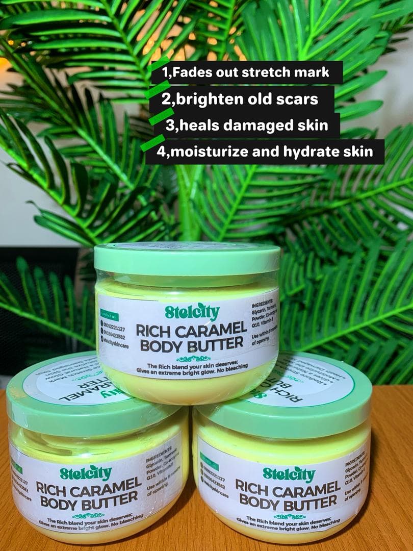 Caramel body butter