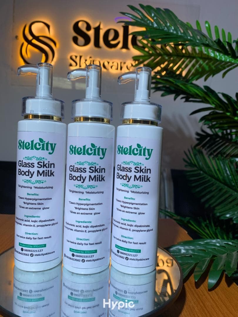 Glass skin body cream