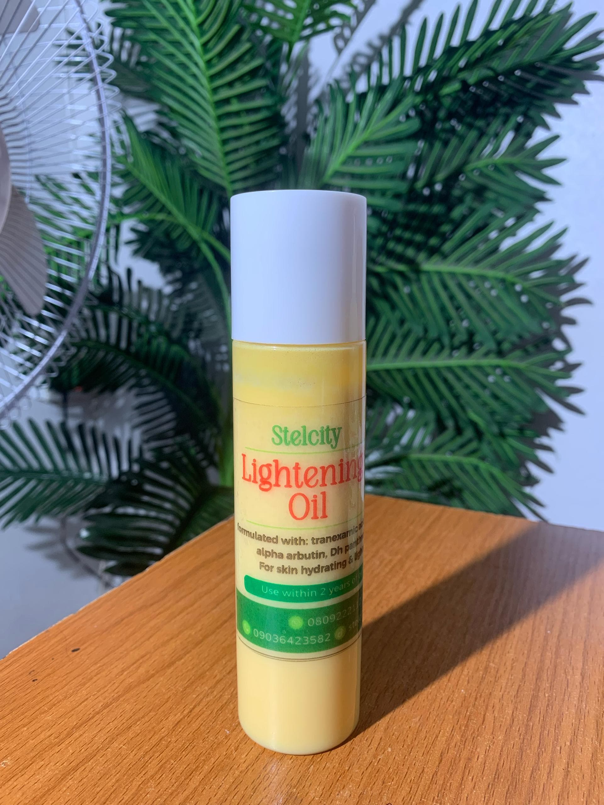 Lightening face And body oil