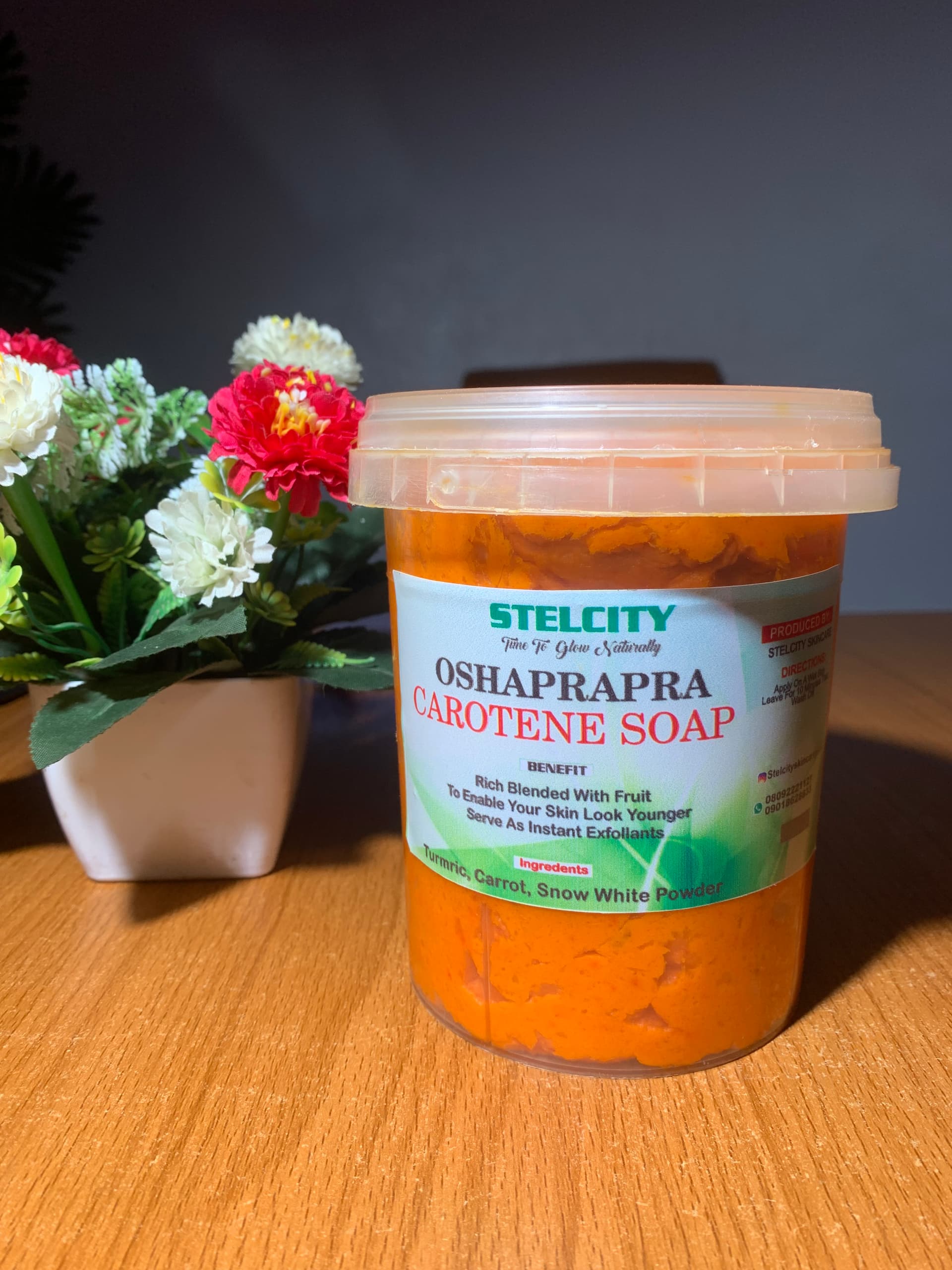 Oshaprapra Carotene soap